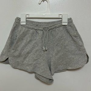 Brandy gray pajama shorts